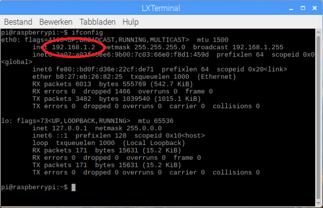 Ifconfig